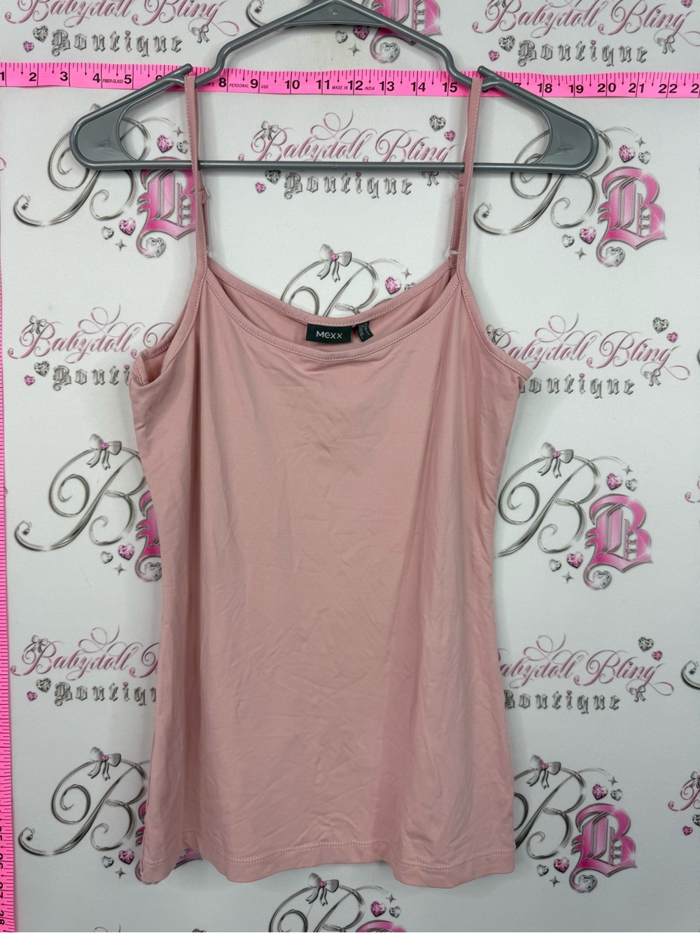 Mexx Dusty Pink Spaghetti Strap Camisole